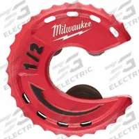 MILWAUKEE Tube Cutter: 1/2 in – 1/2 in OD Cutting Capacity, Std Wheel, 2 in Tool Lg, 48-22-4260. Key specifications — attr327817: No; attr327812: 48-22-4260; attr327818: Copper; attr327823: Standard Wheel; attr327815: MILWAUKEE.