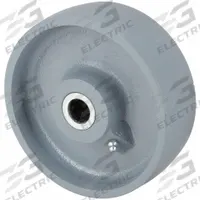 APPROVED VENDOR Caster Wheel: 6 in Wheel Dia., 2 in Wheel Wd, Steel, 2,500 lb Load Rating, Roller (MPN 423J17). Key specifications — Includes Spanner Bushing: Not Included; Wheel/Tread Material: Steel; Wheel/Tread Color: Gray; Brand: APPROVED VENDOR.