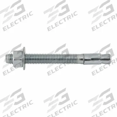 DEWALT Wedge Anchor: 6 in Overall Lg, 5/8 in Dia, 5/8"-11 Thread Size, 4 in Thread Lg - Steel Wedge Anchors