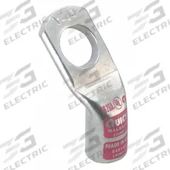 FUSION Lug Starter/Ground: Heavy Wall Lug, Crimp/Lug, Tin Plated Copper, 2 and 1 ga, Pink, Straight (MPN 6401HV). Key specifications — attr176858: Straight; attr176857: Yes; attr176856: Heavy Wall Lug; attr160377: Tin Plated Copper; attr160378: 2 and 1 ga; attr520119: 1/2 in; attr160375: Pink; attr160370: FUSION.