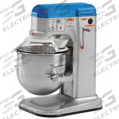VOLLRATH Countertop Food Mixer: 10 qt Capacity, 3/8 hp Horsepower, 5 Speeds, Countertop - Countertop Mixers