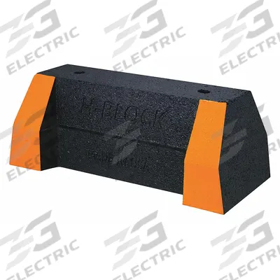 ANVIL Support Block: Rubber Base, 10.88 in Overall Lg - Support Blocks with Strut Channel