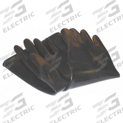 ALC Blasting Glove Set: Left/Right Hand, 6 in Dia x 18 in L, Rubber - Blasting Cabinet Gloves