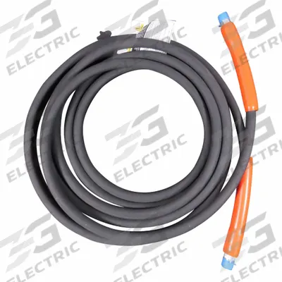 POWER TEAM Hydraulic Hose: 3/8 in ID, NPTF x NPTF, 20 ft Lg, 3/8 in x 3/8 in Fitting Size - Power Team Braid-Reinforced Hose Assemblies