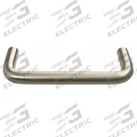 MONROE PMP Pull Handle: Threaded Holes, Stainless Steel, Silver, #8-32 Screw Size, 0.31 in (MPN PH-0131). Key specifications — Brand: MONROE PMP; Projection Type: Non-Recessed; Material: Stainless Steel; Finish: Dull; Color: Silver; Folding Type: Fixed; Mounting Type: Threaded Holes; Screw Size: #8-32.