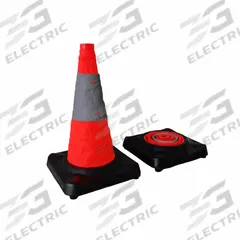 Traffic Cone: MUTCD, 18 in Cone Ht, Orange, Engineer, Nylon, Blank, 4 lb Base Wt (MPN 17731-0-18). Key specifications — Base Color: Orange; Brand: MUTUAL INDUSTRIES; Cone Material: Nylon; Legend: Blank.