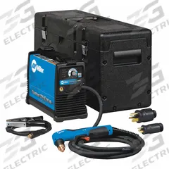 MILLER ELECTRIC Plasma Cutter: Spectrum 375 X-TREME, 30 A, 12 ft Handheld Torch (MPN 907529). Key specifications — Manufacturer Part Number: 907529; Minimum Input Air Flow Rate: 5 cfm; Input Voltage (Nominal) (Merch - Table Column, Filters): 208V.