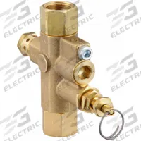 CONTROL DEVICES Continuous Run Unloader Valve: 1/2 in Inlet Size, 1/2 in Outlet Size, Forged Brass (MPN LGM30-0404AAF). Key specifications — attr60167: LGM30-0404AAF; attr60170: CONTROL DEVICES; attr60175: Yes; attr60179: Forged Brass.
