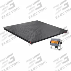 OHAUS Floor Scale: 2,500 lb Wt Capacity - Imperial, 0.5 lb/0.2 kg Readability, Floor Scale (MPN i-DF33XW2500B1R). Key specifications — Weighing Units: lb; Platform Material: Carbon Steel; Connection Ports: RS-232; Brand: OHAUS; Series: Defender™ 3000; Readability: 0.5 lb/0.2 kg.