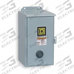 Motor Starter Enclosure: 12 Rated NEMA Enclosure, 16 in x 8.13 in x 9.28 in (MPN 9991SDA11). Key specifications — Brand: SQUARE D; Compatible with Series: 2 to 4 Pole NEMA Contactors and Starters from 8502SD; Starter Style: NEMA.