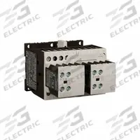 EATON IEC Magnetic Contactor: Reversing, 3 Poles, 3NO Contacts, 18 A, 24V DC Coil (MPN XTCR018C21TD). Key specifications — Brand: EATON; Integrated Surge Suppression: Yes.