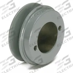 APPROVED VENDOR V-Belt Pulley: BK30, 1 Groove, 3.15 in OD, Bushed Bore, H/QT, Cast Iron. Key specifications — Pulley Industry Number: BK30; Pitch Diameter: 2.8 in (5L, B); For Belt Section (broad, with similar types): 5L, B, or BX.
