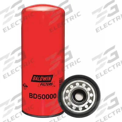BALDWIN FILTERS Oil Filter: BD50000, M95 x 2.50 Thread Size, 11 13/16 in Overall Ht, Oil - Spin-On Oil Filters