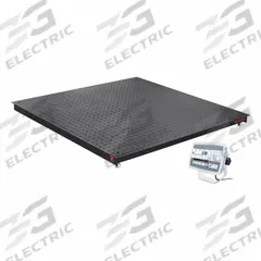 OHAUS Floor Scale: 2,500 lb Wt Capacity - Imperial, 0.5 lb/0.2 kg Readability, Floor Scale (MPN i-DF52XW2500B1L). Key specifications — Weighing Units: Custom; Platform Material: Stainless Steel; Connection Ports: RS-232; Brand: OHAUS; Series: Defender™ 5000; Readability: 0.5 lb/0.2 kg.