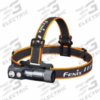 FENIX LIGHTING Headlamp: Rechargeable, 2,700 lm Max. Brightness, 400 hr Max Run Time, 230 m Max Beam (MPN HM71R). Key specifications — attr1391544: USB Type-C Cord; attr1391546: FENIX LIGHTING; attr1440309: Includes Rechargeable.