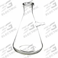 APPROVED VENDOR Boiling Flask: 1 L, Colorless, Conical, 235 mm Overall Ht (MPN 5YHK4). Key specifications — Shape: Conical; Body Color: Colorless; Brand: APPROVED VENDOR.