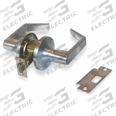 ASSA ABLOY ACCENTRA Door Lockset: Passage Lever Locksets, Chrome