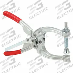 DE-STA-CO Squeeze Action Clamp: Two-Way Trigger, 1 Spindles, Steel, 10 lbf Holding Capacity - Min (MPN 462). Key specifications — attr670901: Steel; attr670899: Two-Way Trigger; attr670900: M10; attr668205: DE-STA-CO.