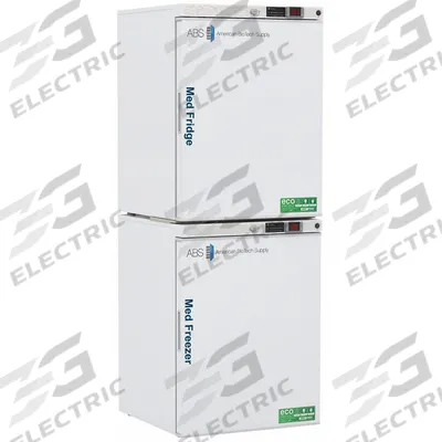 AMERICAN BIOTECH SUPPLY Laboratory Refrigerator and Freezer: 5.2 cu ft Refrigerator Capacity - Pharmacy Refrigerator-Freezers