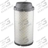 BALDWIN FILTERS Automotive Air Filter: Round-Oval, Engine, Round, Radial Seal, 9 7/8 in Overall Ht (MPN RS3990). Key specifications — Brand: BALDWIN FILTERS; Compatible Vehicle Make: Kubota; Baldwin Interchange: RS3990.