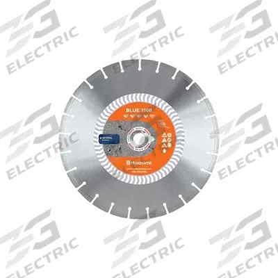 HUSQVARNA Diamond Saw Blade: Asphalt, 36 in Blade Dia., 1 in Arbor Size, Wet, For Flat Saw - Concrete & Asphalt-Cutting Blades