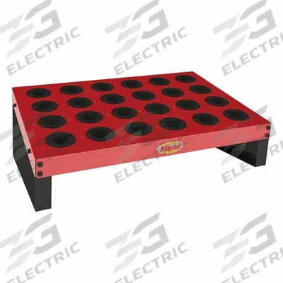 HUOT CNC Tool Platform: For BT30/CAT30/NMTB30 Taper - Bench-Mount CNC Toolholder Racks