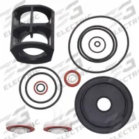 WATTS Backflow Preventer Repair Kit: Complete Rubber Parts Kit, 26X140/793HG8/818DD8, Repair Kit (MPN 009 M2 1 Rubber Kit). Key specifications — Compatible Valve Size: 1 in; Compatible with Grainger Part No.: 818DD8; Compatible with Series: 009; Compatible with Mfr. Model No.: 1 009M2/LF009M2; Includes: RV Stem O-Ring.
