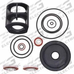WATTS Backflow Preventer Repair Kit: Complete Rubber Parts Kit, 26X140/793HG8/818DD8, Repair Kit (MPN 009 M2 1 Rubber Kit). Key specifications — Compatible Valve Size: 1 in; Compatible with Grainger Part No.: 818DD8; Compatible with Series: 009; Compatible with Mfr. Model No.: 1 009M2/LF009M2; Includes: RV Stem O-Ring.