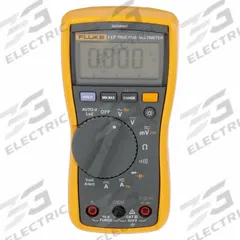 FLUKE Digital Multimeter: Avg, CAT III 600V, 10 A Max AC Current Measurement, IP54 (MPN IB117K). Key specifications — Brand: FLUKE; Calibration Certificate Included: No Certification Included; Instrument Safety Rating: CAT III 600V; Instrument Counts: 6,000.