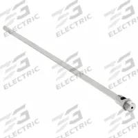 GUARDAIR Air Gun Nozzle: Steel, 18 in Extension Lg, 1/8 in Thread Size, Steel, Focused (MPN 18VNE018S). Key specifications — attr66384: Focused; attr66393: Steel; attr66401: Yes.