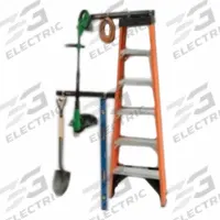 FASTTRACK Wall-Mount Track System Kit: Garage Kit, 8 Pieces, 32 in Rail Lg, Steel (MPN 2013151). Key specifications — Load Capacity: 50 lb (Locking Hooks); Kit Contents: Power Tool Holder; Kit Type: Garage Kit; Material: Steel; Brand: FASTTRACK; Includes Hardware: Hardware Included.