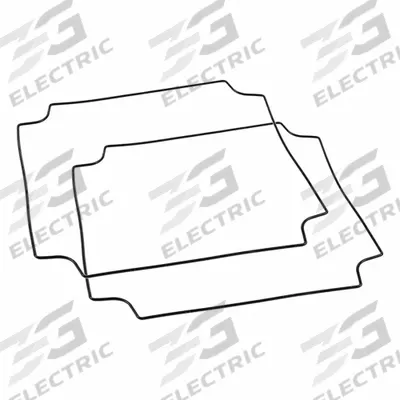HAMMOND Replacement Gasket: For Mounting Printed Circuit Boards - Electrical Enclosure Accessories & Replacement Parts