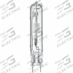 HID Bulb: Universal Burning, T14, 2-Pin (G8.5), 73.2 W Watt, 3000K, Ceramic Metal Halide, 87V (MPN CDM-TC 70W/830 G8.5 T4 CL). Key specifications — Color Temperature: 3000K; Brand: PHILIPS; Shatter-Resistant: No.