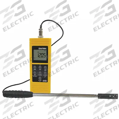 UEI TEST INSTRUMENTS Anemometer: 0.1 fpm Air Velocity Resolution, CFM/Dew Point, Hot Wire - Hot Wire Air Velocity Meters