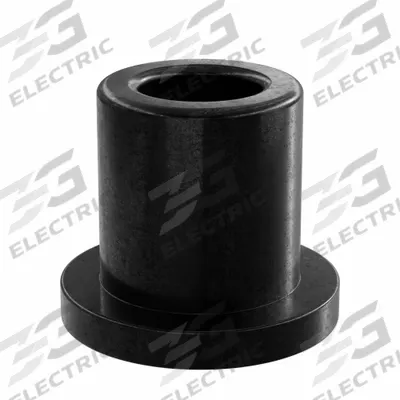 OILITE Flanged Sleeve Bearing: PEEK, 3/8 in Bore, 5/8 in OD, 3/4 in Overall Lg - Low-Friction Plastic Flanged Sleeve Bearings