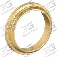 PARKER Compression Fitting Ferrule: 1/4 in OD Size, Compression, Brass (MPN 4BF4-B). Key specifications — Compatible Fitting Brands: Swagelok; Brand: PARKER; Series: A-LOK(R).