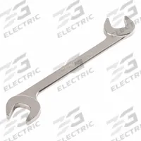 TEKTON Open End Wrench: Chromium Molybdenum Steel, Satin, 17 mm Head Size, 7 13/64 in Overall Lg (MPN WAE84217). Key specifications — attr309776: No; attr309781: Satin; attr309780: Chromium Molybdenum Steel; attr324939: TEKTON.