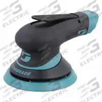 DYNABRADE Air Orbital Sander: 5 in Disc, Pressure Sensitive Adhesive, 3/32 in Orbit, Non-Vacuum, NPT (MPN X52). Key specifications — attr1320213: DYNABRADE.