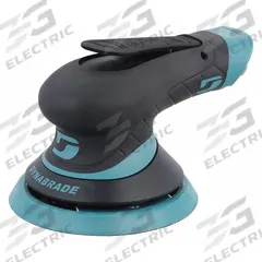 DYNABRADE Air Orbital Sander: 5 in Disc, Pressure Sensitive Adhesive, 3/32 in Orbit, Non-Vacuum, NPT (MPN X52). Key specifications — attr1320213: DYNABRADE.