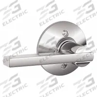 SCHLAGE Door Lockset: Passage Lever Locksets, Chrome, ADA Compliant (MPN F170 LAT 625). Key specifications — Ligature Resistance: Not Ligature-Resistant; Brand: SCHLAGE; Visual Indicator Message: No Message; Lockset Style: Latitude; ADA Compliant: Yes; Finish: Bright Chromium-Plated : Brass.