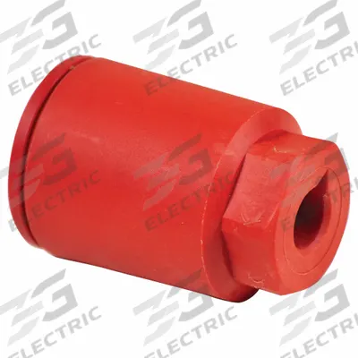 HUGHES Replacement Nozzle: NOZZLE, Nylon, Red, 1 in Thread Size - Shower Heads