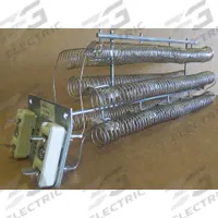 Heater Assembly: 240V AC (MPN 11LWA050E). Key specifications — Brand: BERNER; Product Type: Electric Heating Assembly; Compatible with Grainger Part Number: 6JGE9; Nameplate Voltage: 240V AC.