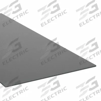 PAI Sheet: 0.625 in Thick, 12 in x 4 ft, Black, Opaque, 20,000 psi Tensile Strength - Electrically Insulating PAI Sheets & Bars