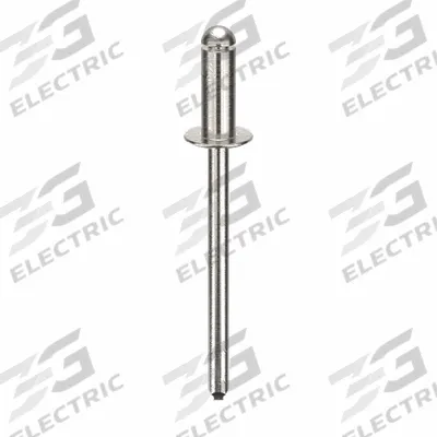 POP AVDEL Blind Rivet,1.693" L,0.153" dia,PK500: Inch, 1 11/16 in Overall Lg, 13/32 in Body Lg - Domed-Head Blind Rivets