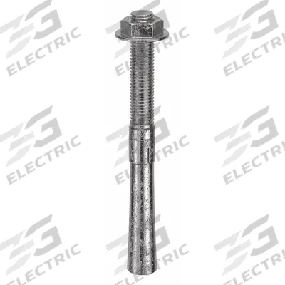 RED HEAD Wedge Anchor: 8 1/2 in Overall Lg, 3/4 in Dia, 3/4"-10 Thread Size, Stainless Steel - 18-8 Stainless Steel Wedge Anchors