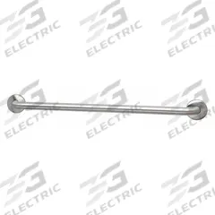 BRADLEY Wall Grab Bar: Straight, 42 in Lg, 1 1/4 in Dia, Stainless Steel, Satin, BRADLEY (MPN 8320-001420-GR). Key specifications — Brand: BRADLEY.