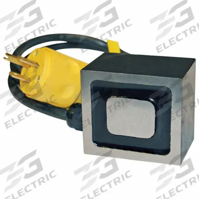 MAG-MATE Electromagnetic Lift: Intermittent Duty, Rectangular Magnet - Distributed-Power Rectangular Electromagnets