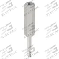 Standoff: Male x Female, 2 in Lg, Hex, Aluminum, Plain, 1/4 in Hex Wd, Aluminum, Aluminum, 10 PK (MPN CRR041644GR). Key specifications — Brand: APPROVED VENDOR.