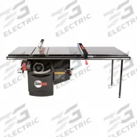 SAWSTOP Cabinet Saw: 480 V AC Volt, 9 A Current, 10 in Blade Dia., 52 in Max. Cut Wd Right of Blade (MPN ICS73480-ATGI52). Key specifications — attr1170561: SAWSTOP; attr1190182: ICS.
