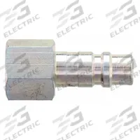 DIXON VALVE & COUPLING Quick Connect Hose Coupling: 1/4 in Body Size, 3/8 in Hose Fitting Size, FNPT (MPN D2F3). Key specifications — Brand: DIXON VALVE & COUPLING; Thread Size: 3/8"-18; Coupling Locking Type: Sleeve; Hose Fitting Gender: Female.